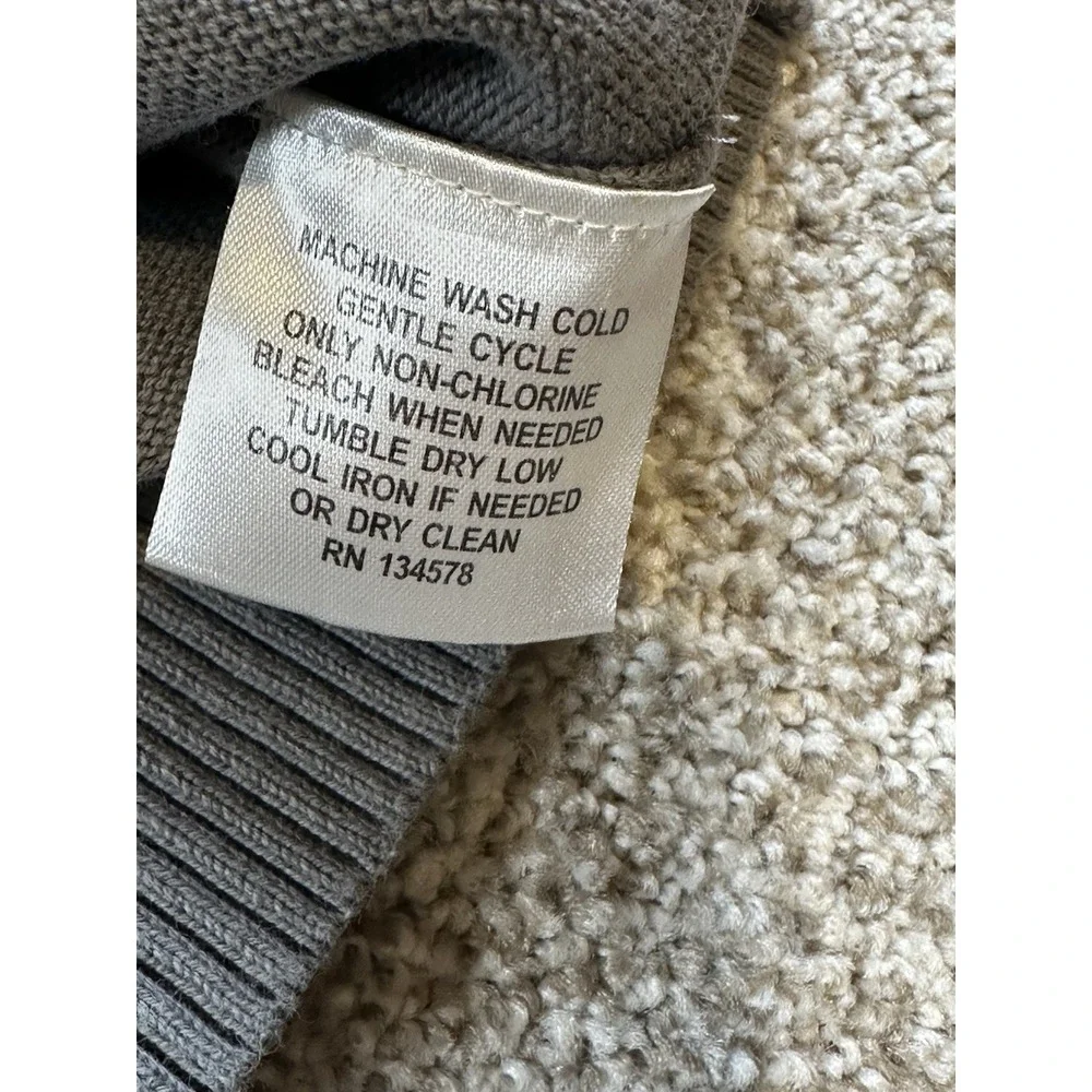Vinyard Vines Kids Quarter-Zip Grey M (12-14)